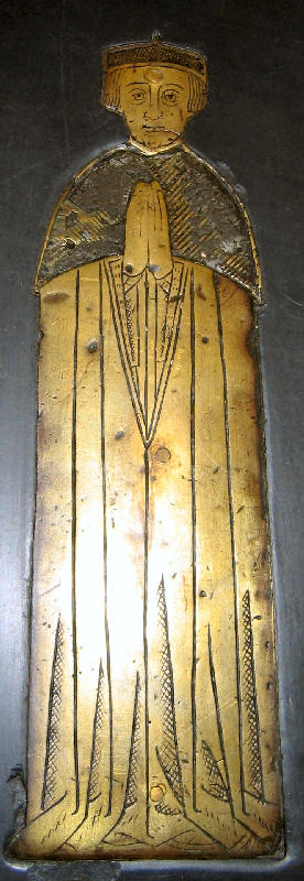 Ecclesiastic in doctors dress 1500 from St Martin Outwich